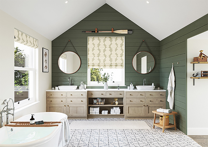 Construct, Clay - Twist&Fit Roman Blind - Image 8